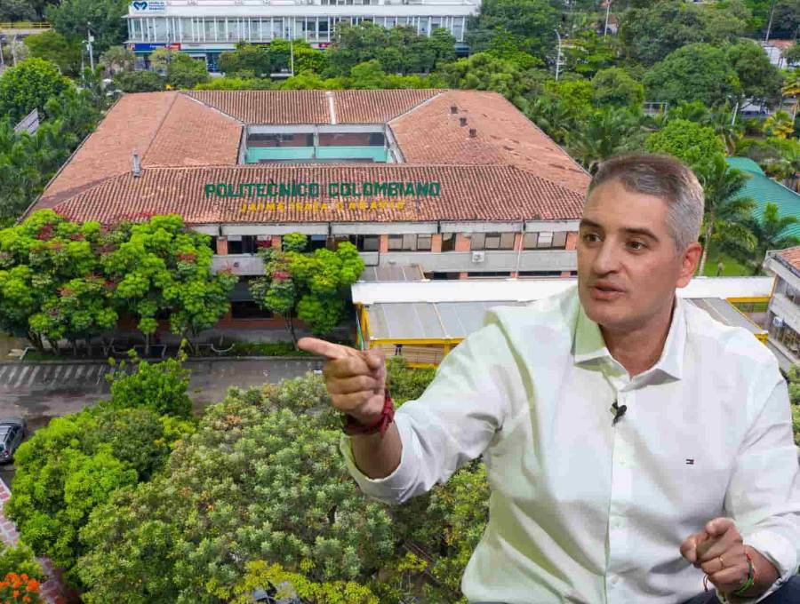 El gobernador Andrés Julián Rendón está impulsando una iniciativa para cambiar el modelo de financiación de las instituciones de educación superior del departamento. FOTOS: EL COLOMBIANO y redes sociales