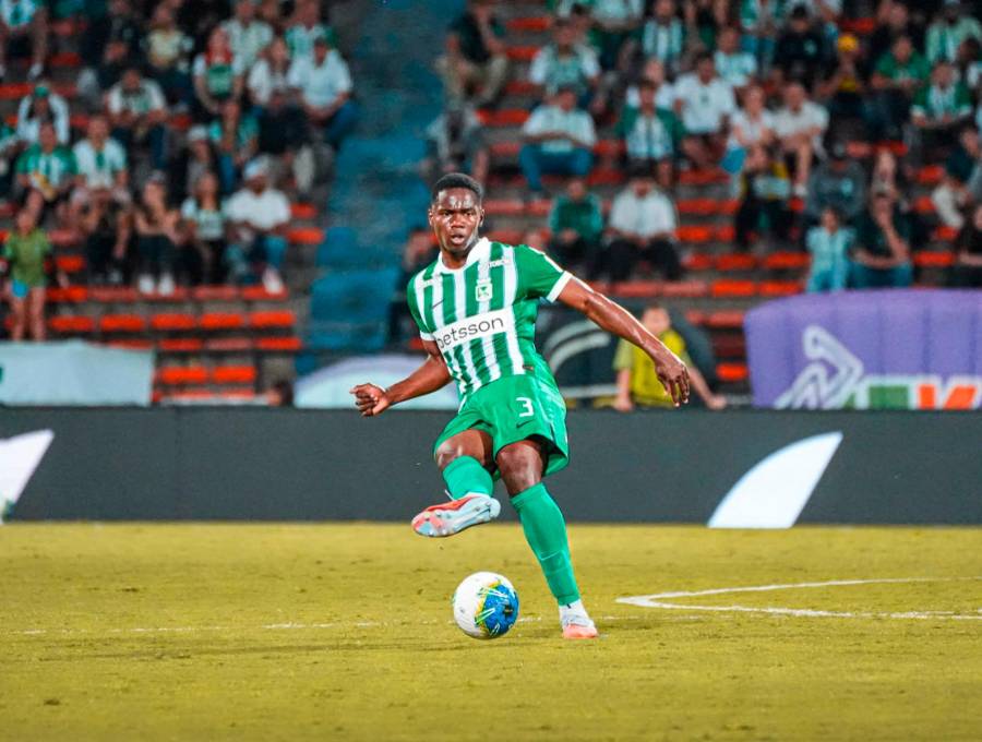 Néider Parra, defensor central de 21 años de Atlético Nacional. FOTO: <b>Instagram neiparraa</b>