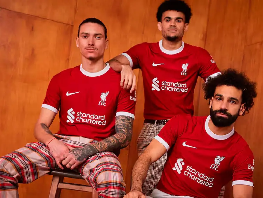 Mohamed Salah agrandó su leyenda en Liverpool gracias al tridente que integró con Núñez y Díaz. FOTO X-LIVERPOOL