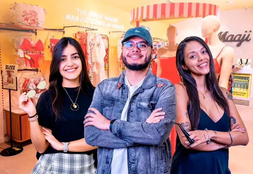 Maaji busca talento en varias ciudades del país para fortalecer sus equipos en ventas, servicio al cliente y manufactura. FOTO: CORTESÍA MAAJI