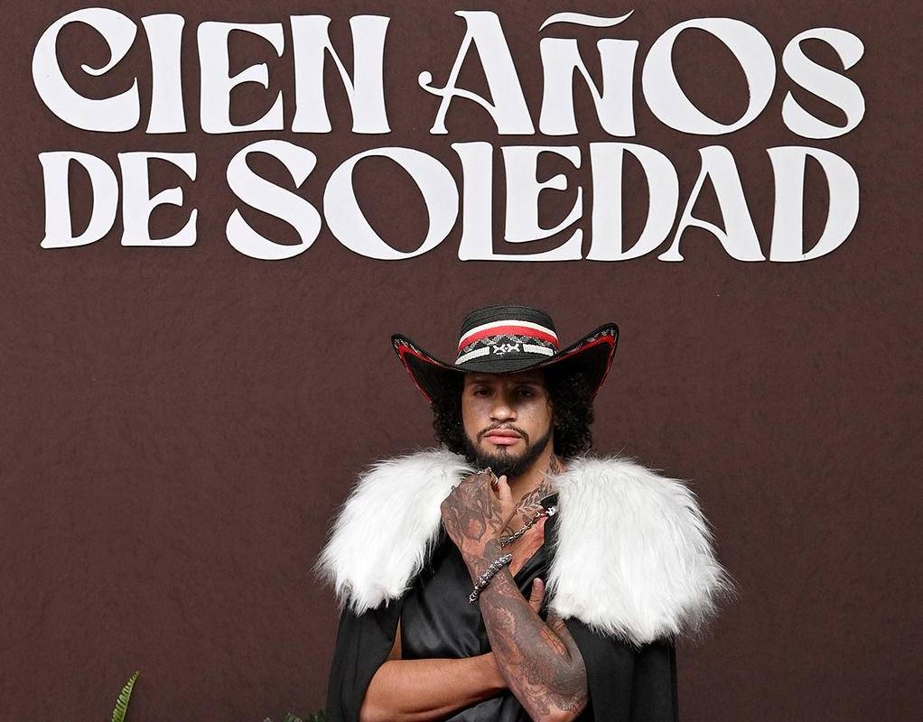El actor colombiano Andrius Leonardo. Desde su anuncio, la serie ha generado grandes expectativas tanto en los seguidores de la novela como en los amantes de las series de alta calidad. Foto: AFP