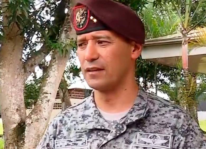 General Pedro Sánchez, comandante del Comando Conjunto de Operaciones Especiales de las Fuerzas Militares. FOTO Cortesía