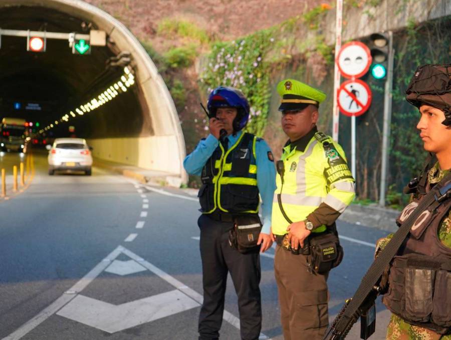 Autoridades despliegan operativo de seguridad en iglesias y sitios turísticos durante la Semana Santa en Medellín. FOTO ALCALDÍA DE MEDELLÍN 
