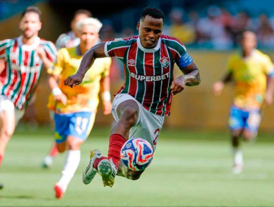 Jhon Arias semifinalista de Mundial de Clubes con Fluminense, es uno de los colombianos nominados al once ideal del año en The Best. FOTO GETTY 
