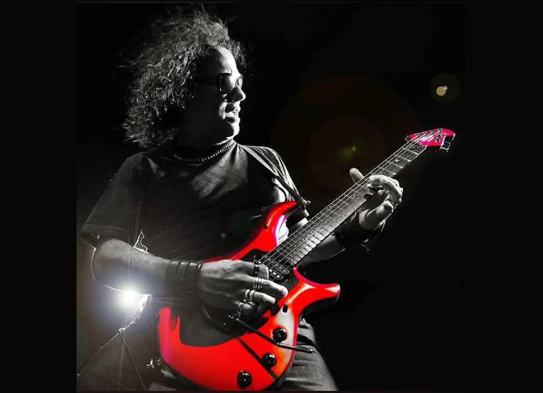 Juan Coronado es uno de los rockeros paisas con mayor proyección internacional. FOTO Cortesía 