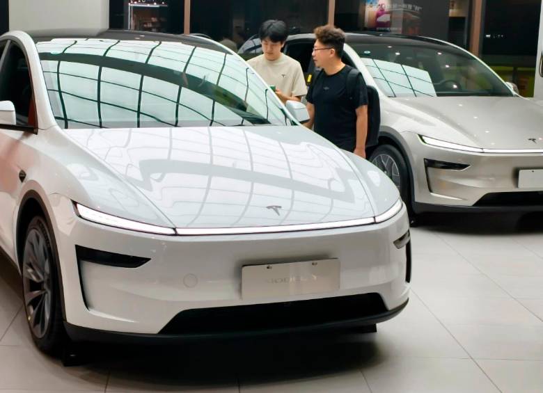 El Tesla Model es el modelo más vendido en Colombia. FOTO GETTY