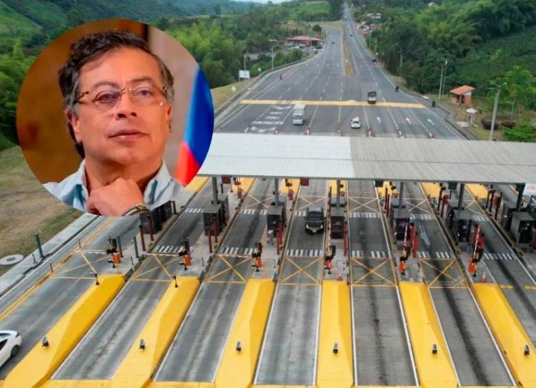 El Gobierno del presidente Gustavo Petro busca quedarse con Autopistas del Café y desmontar sus siete peajes. FOTO CORTESÍA 