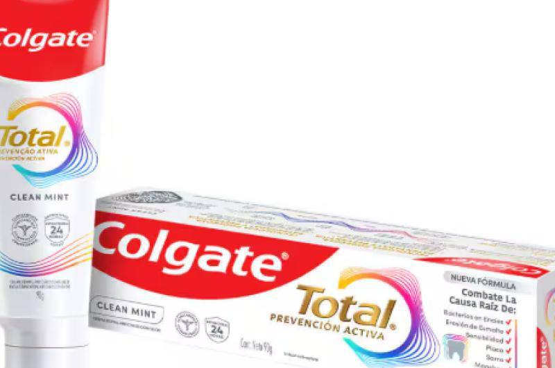 Crema de dientes que retiraron del mercado. Foto: tomada de colgate.com.br