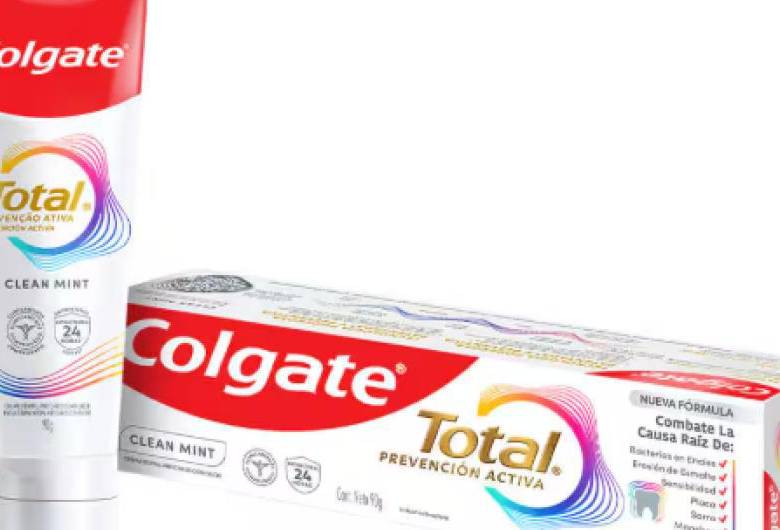 Crema de dientes que retiraron del mercado. Foto: tomada de colgate.com.br