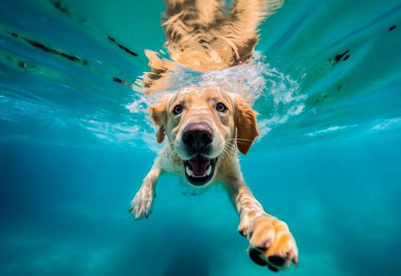 En video: perros que disfrutan el agua: 7 videos que te sacarán una sonrisa 