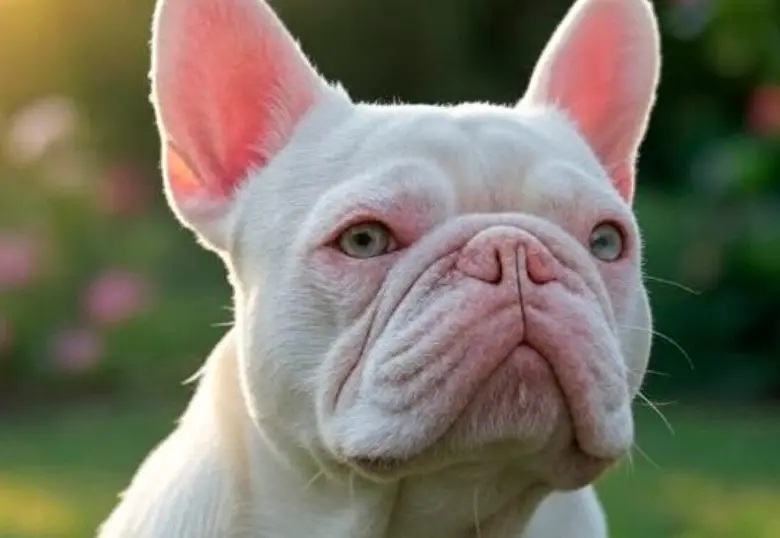 Así son los perros albinos