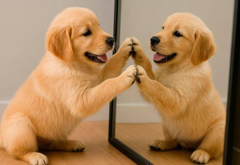 Video: Curiosas reacciones de perros frente a un espejo 