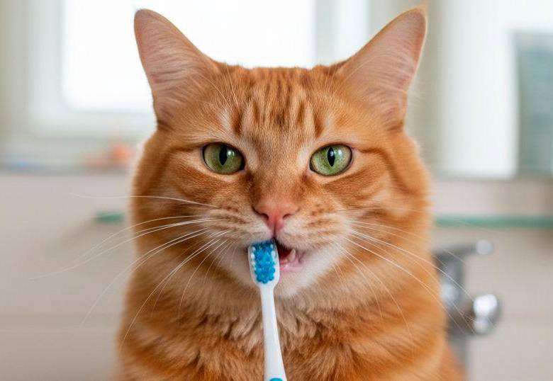 Guía para limpiar correctamente los dientes de tu gato