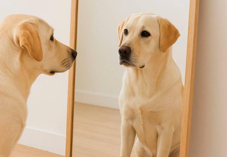 ¿Los perros en un espejo se reconocen? La ciencia responde 