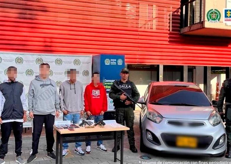 Los capturados fueron cobijados con medida de aseguramiento. FOTO Cortesía
