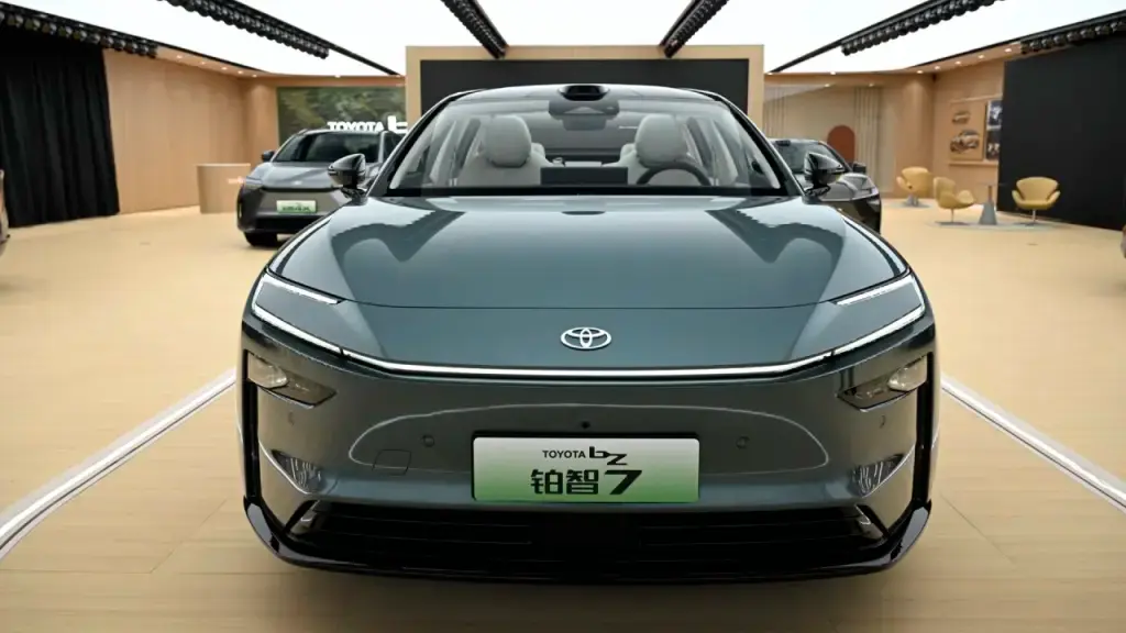 El Toyota bZ7 integra HarmonyOS y un sensor LiDAR, además de ofrecer hasta 710 km de autonomía. FOTO: CORTESÍA TOYOTA