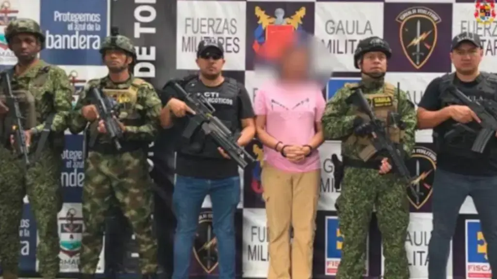Natalia, responsable de secuestrar y asesinar a un joven de 15 años en San Javier. FOTO: EJÉRCITO