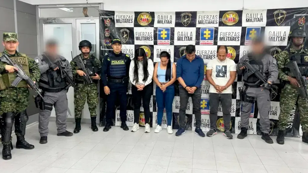Ninguno de los capturados aceptó cargos, fueron cobijados con medida de aseguramiento en centro carcelario. FOTO CORTESÍA