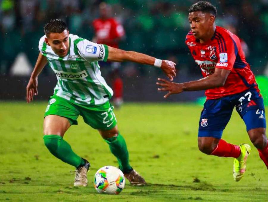 El Clásico Paisa entre Atlético Nacional y DIM cierra la fecha 17, el domingo a las 6:30 de la tarde, en el Atanasio Girardot. FOTO MANUEL SALDARRIAGA 