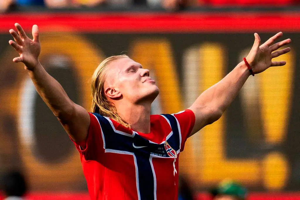 Erling Haaland es el goleador de Noruega en el Mundial con 7 tantos. FOTO: <b>X Erling Haaland</b>