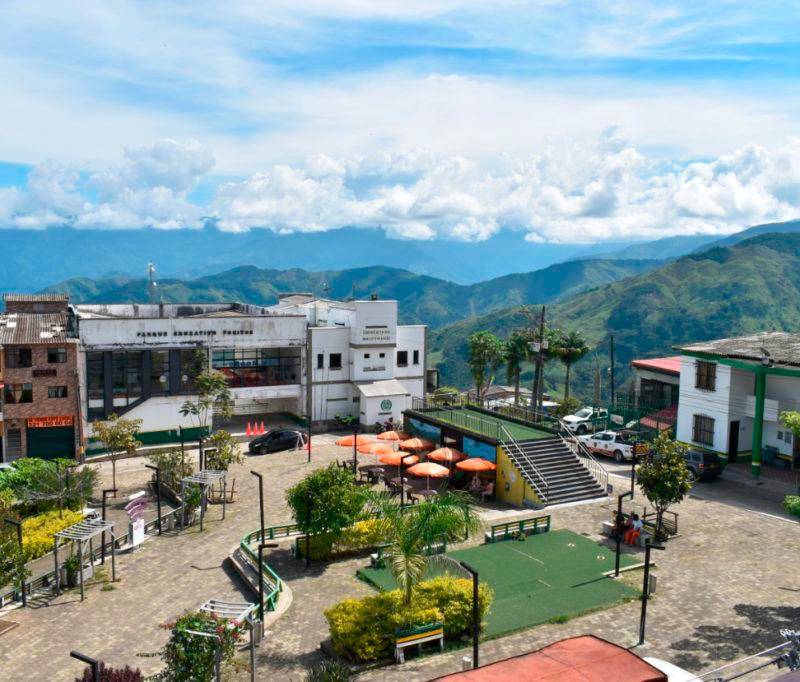 El municipio de Nariño, Oriente antioqueño, es uno de los que más ha sentido la violencia en los días recientes. Más allá de sus cifras, la zozobra entre sus habitantes es generalizada. FOTO CORTESÍA
