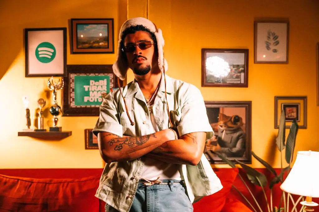 Bad Bunny estará en Latinoamérica, Asia, Oceanía y Europa. FOTO Spotify