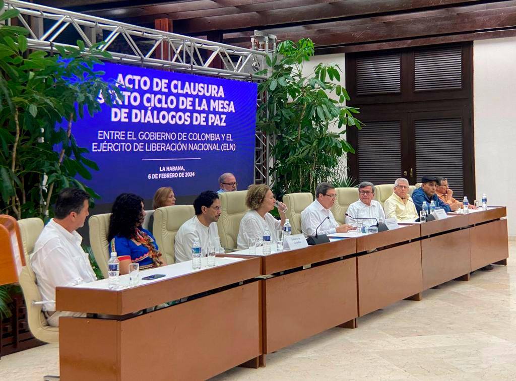 Los diálogos entre el Gobierno y la guerrilla del ELN no reportan avances desde el 11 de abril de 2024. FOTO: Cortesía
