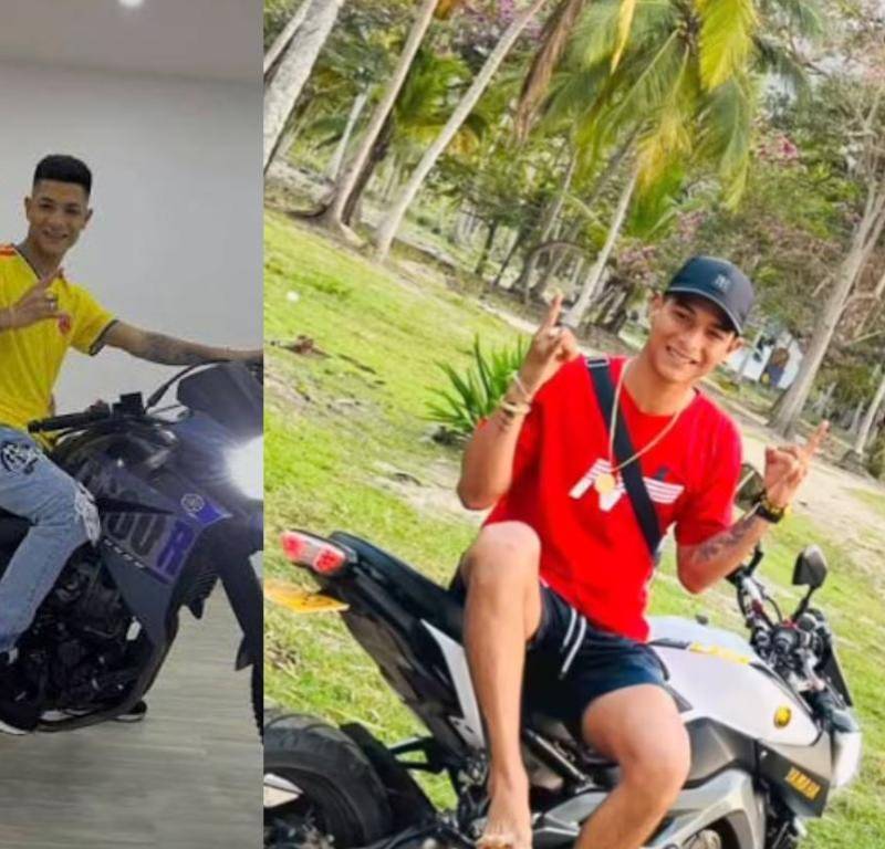 Alias Bendito Menor y su pareja sentimental conocida como ‘La Bebecita’. Fotos: redes