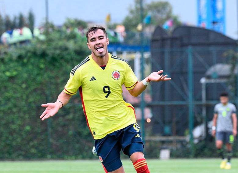 El delantero Tomás Ángel no fue llamado a la Selección Colombia Sub-20 que disputará el Suramericano de la categoría. FOTO CORTESÍA FCF