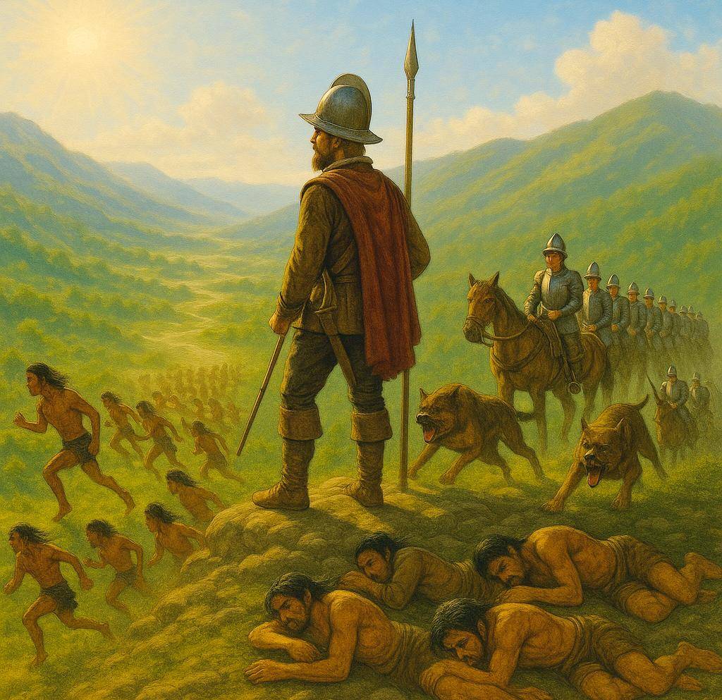 Los aburraes del valle no sobrevivieron, algunos porque se quitaron la vida, otros tantos los mataron los colonizadores.