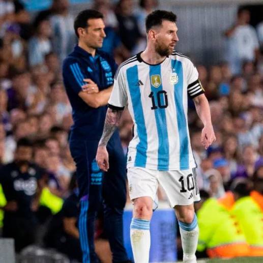 Lionel Messi anotó el primer gol de Argentina en las Eliminatorias. FOTO GETTY