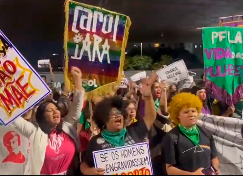 La propuesta cambiaría las leyes que actualmente favorecen a las mujeres. La tasa de violencia sexual en el país es una de las más altas de América Latina. Foto: Cortesía