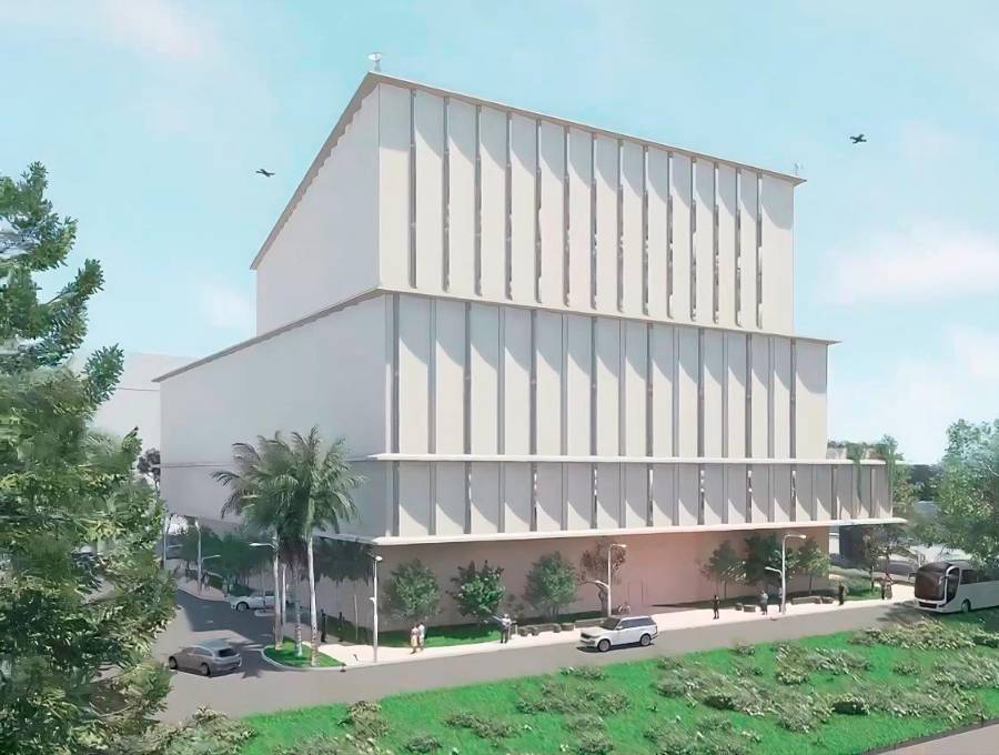 Se estima que el nuevo C5i, o “Pentágono paisa”, tenga un costo de $205.437 millones. FOTO: Cortesía Alcaldía de Medellín