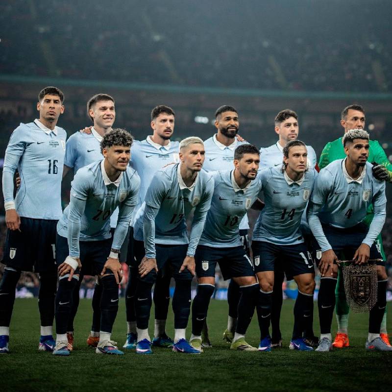 Uruguay iniciará en el Mundial en el Grupo H del Mundial 2026 junto a las selecciones de España, Cabo Verde y Arabia Saudita. FOTO X-SELECCIÓN URUGUAY