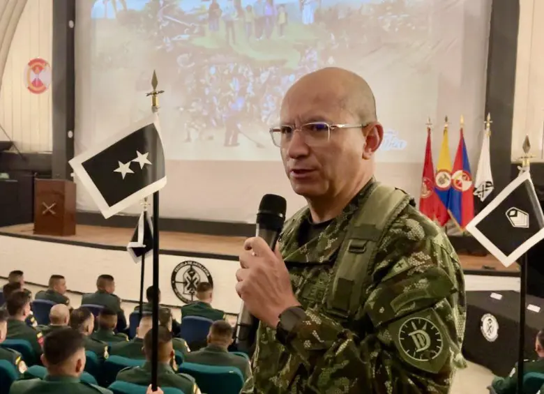 Jorge Ricardo Hernández inició su carrera militar en el 2002. FOTO: EJÉRCITO NACIONAL