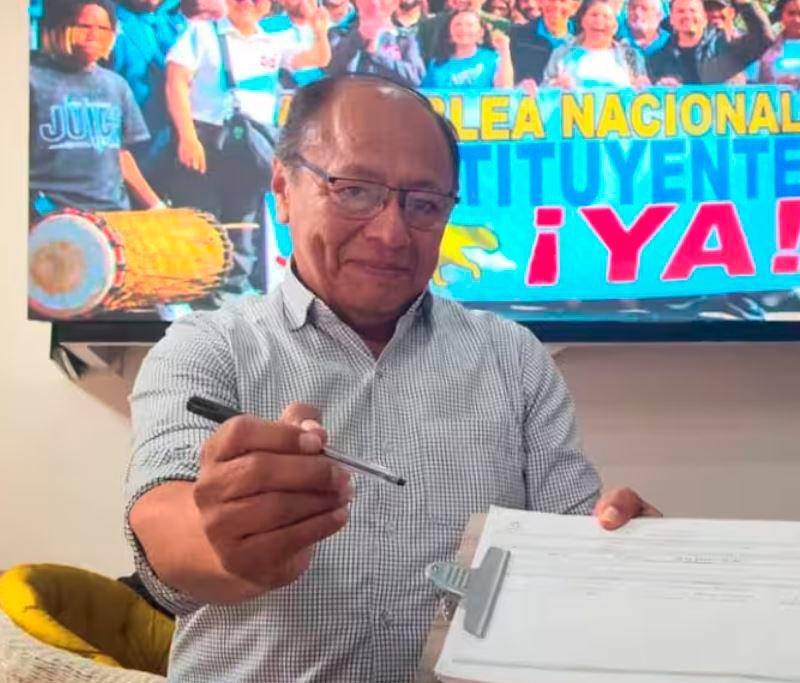 Armando Wouyurí Valbuena fue el promotor de la Constituyente del gobierno Petro. Actualmente su hermano Custodio lidera en el extremo norte de La Gaujira una de las 22 ETI delimitadas por la ANT y que De la Espriella dijo derogará en su gobierno. FOTO Redes