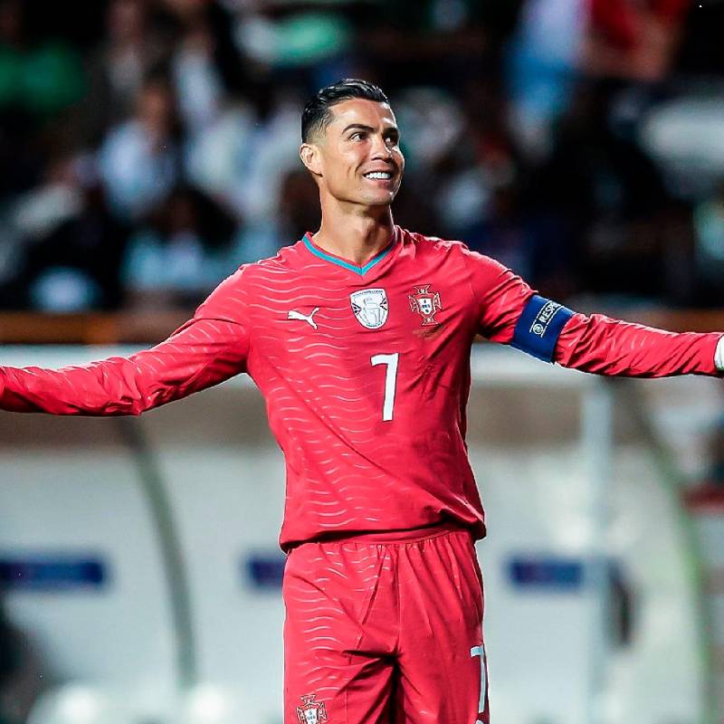 Cristiano Ronaldo no estuvo eficaz en el duelo de Portugal ante Nigeria. FOTO X-@OneFootball
