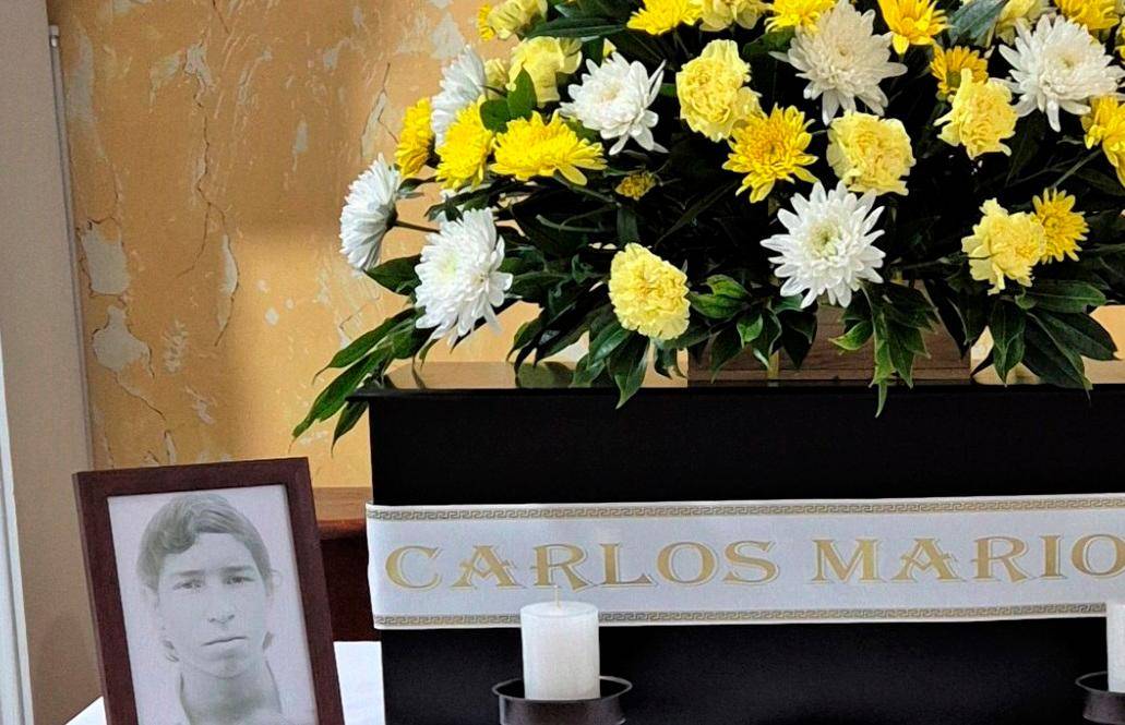 El cuerpo de Carlos Mario Cruz fue entregado a sus familiares y estos le dieron sepultura. FOTO: Cortesía UBPD