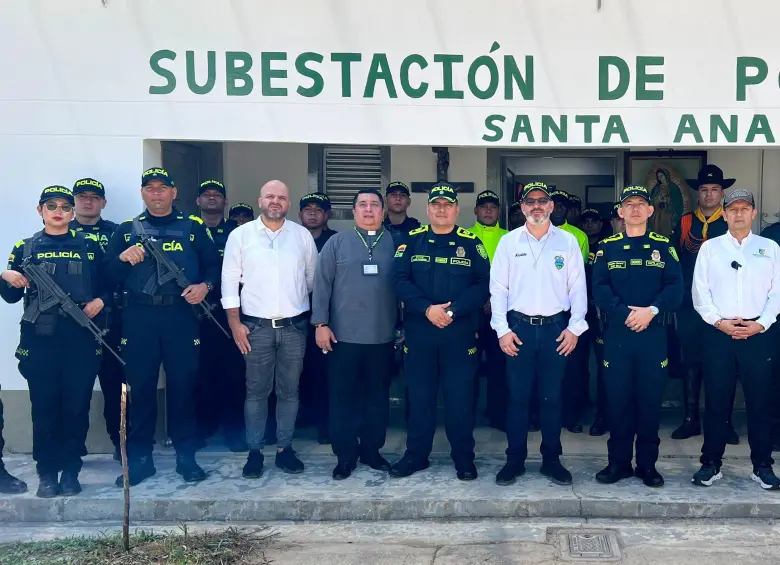 Los uniformados que prestarán su servicio en esta subestación desarrollarán actividades permanentes de vigilancia, prevención, mediación de conflictos, acompañamiento comunitario. Foto: Cortesía.