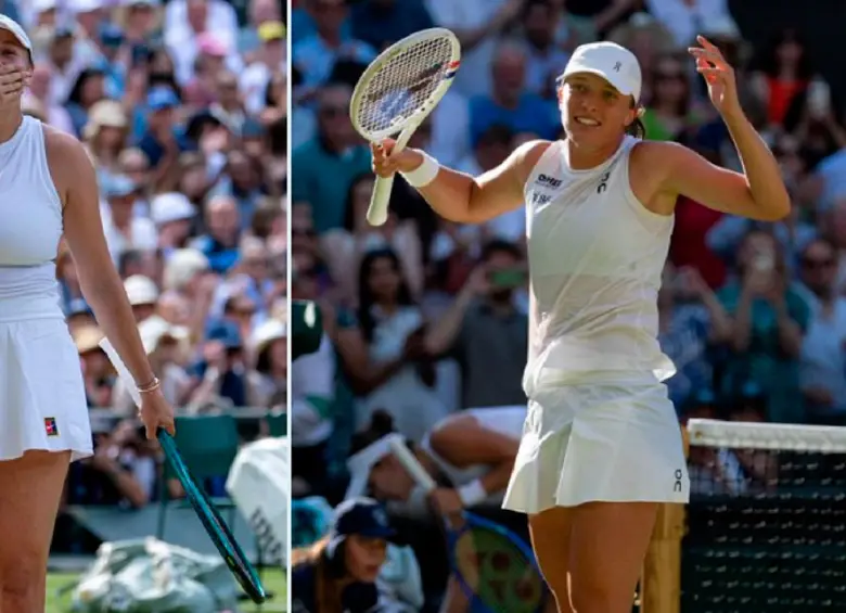 Amanda Anisimova y Iga Swiatek lucharán por el título de uno de los torneos más emblemáticos del tenis. FOTO X-WIMBLEDON