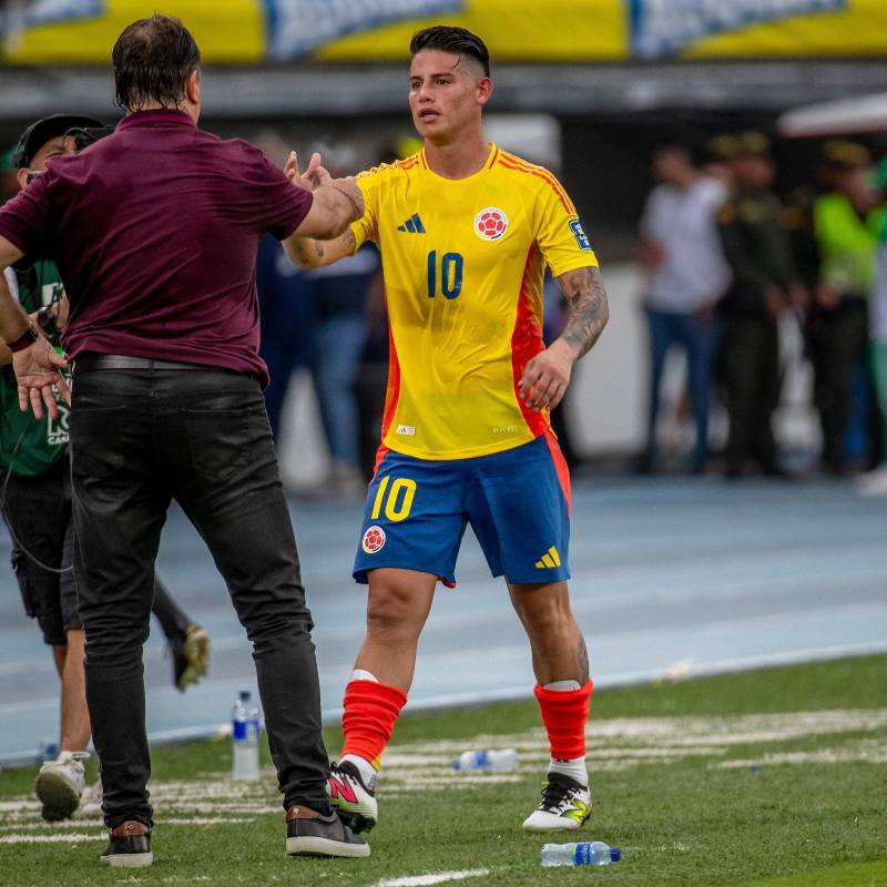 El primero de los jugadores que será visitado por Lorenzo a partir de este viernes es James Rodríguez. FOTO JUAN ANTONIO SÁNCHEZ