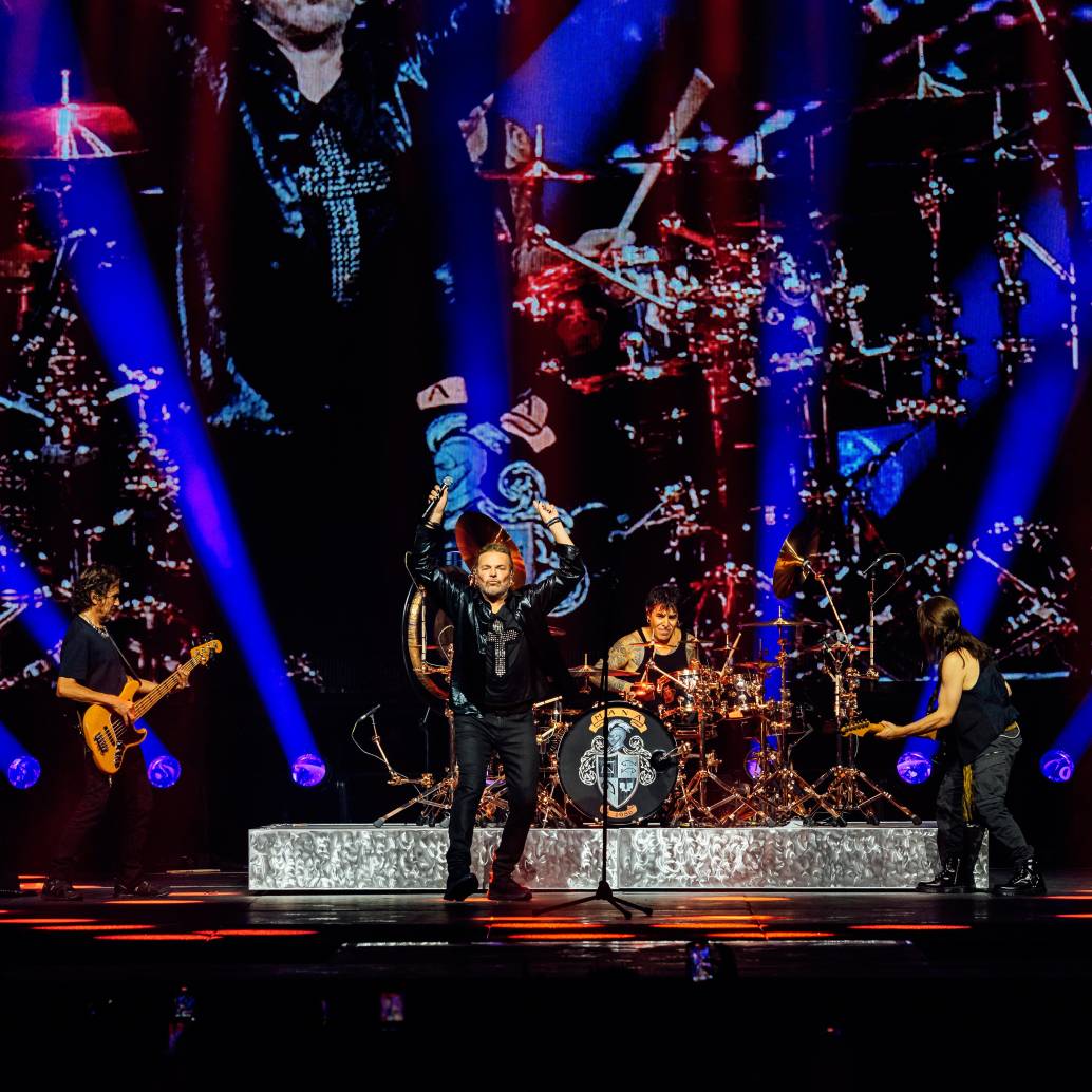 Maná tendrá una única presentación en Colombia, será en el Vive Claro de Bogotá el 28 de noviembre. Foto Colprensa/Maná.