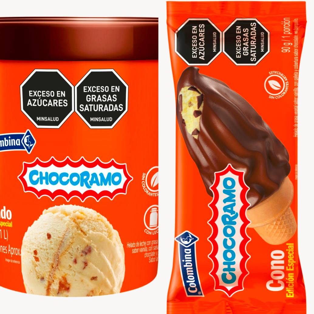 Colombina y Ramo lograron alianza para sacar un helado del icónico Chocoramo. FOTO CORTESÍA. 