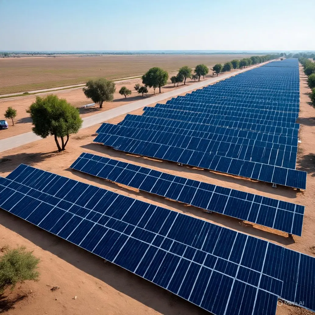 La plataforma de Zelestra en América Latina incluye 1,4 GW de capacidad contratada de almacenamiento de energía solar. FOTO generada con IA