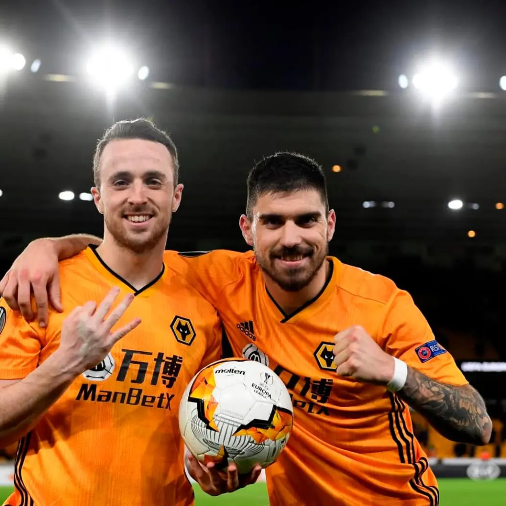 Ruben Neves y Diogo Jota se conocieron desde que eran juveniles en Portugal. En Inglaterra compartieron equipo y fortalecieron su vínculo. FOTO: TOMADA DEL INSTAGRAM DE @RubenNeves 