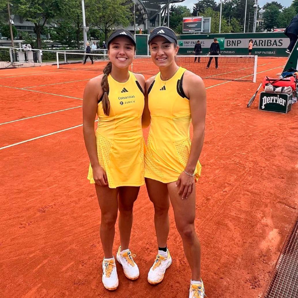 La colombiana Camila Osorio y la rusa Elina Avanesyan buscarán pasar ahora a la tercera ronda del torneo de París. FOTO Instagram Roland Garros