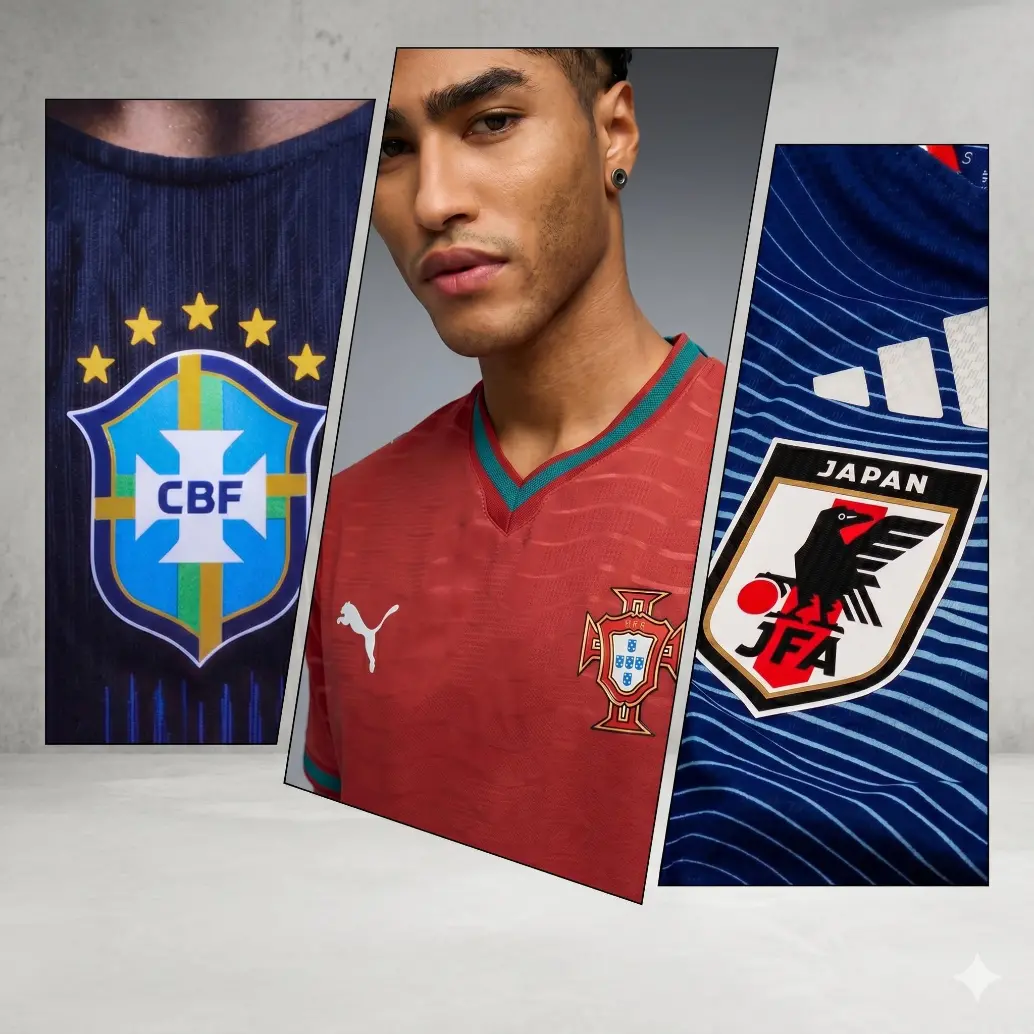 Adidas, Nike y Puma dominan el mercado de camisetas de cara al Mundial 2026. FOTO: JD Sports.
