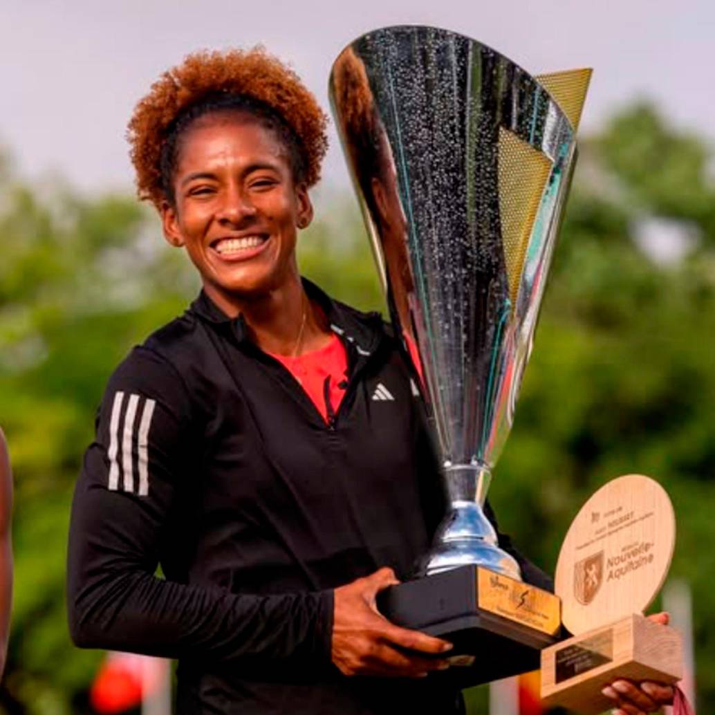 Valeria Araújo fue medalla de bronce en los Panamericanos de Lima 2019, ganó el Iberoamericano en La Nucía y fue oro en los Juegos Odesur. Foto: Tomada de redes @vale_araujo12
