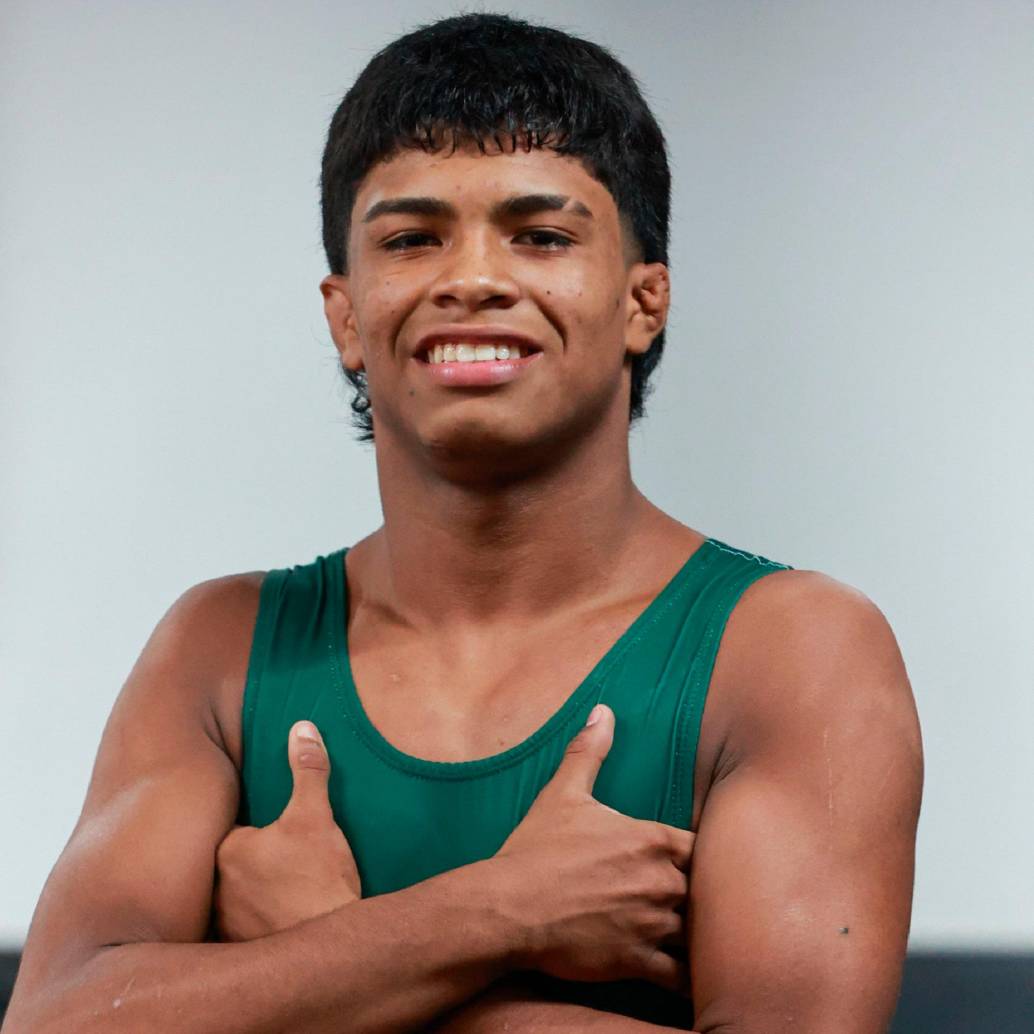 Kevin Gómez, el antioqueño con corazón de luchador y alma de campeón. FOTO MANUEL SALDARRIAGA