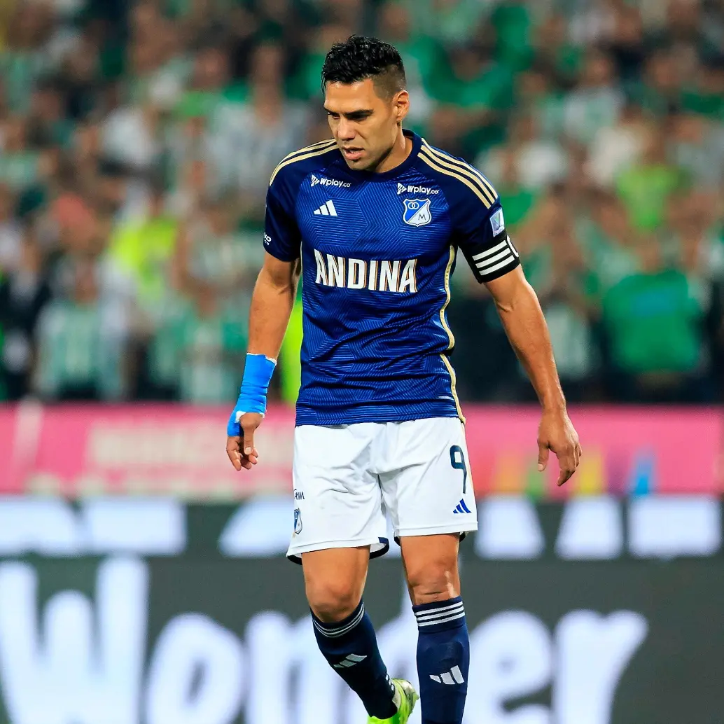 Radamel Falcao García fue descartado en Pumas de México por su veteranía. Foto: Camilo Suárez. 